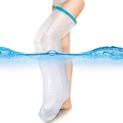 Imagen de Doact protección para pies de ducha yeso impermeable, pies, piernas, yeso, pierna impermeable