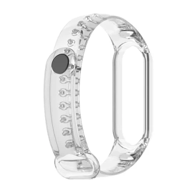 Imagen de INF Correa de TPU Transparente Compatible con Xiaomi Mi Band 5/6 para Hombre Mujer