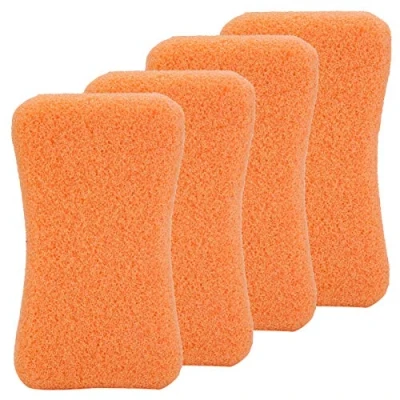 Imagen de Piedra Pómez para Callos en los Pies, Pelar Callos, Cuidado de Pies Piel Dura Quitar Depurador Pedicura, Manos Cuerpo 4 Piezas(naranja)