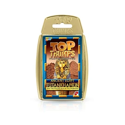 Imagen de Top Trumps Juego de cartas del Antiguo Egipto Tutankamón y la Edad Oro los Faraones