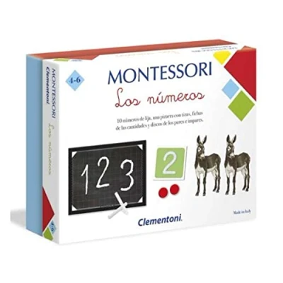 Imagen de Clementoni 55295 Montessori Los Numeros Juego Educativo a Partir de 4 años