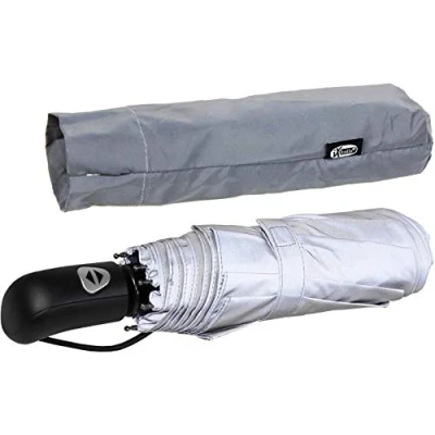 Imagen de iX brella First Class Edition Paraguas de bolsillo elegante encendido automático gran estable resistente a tormentas, Reflectante., 28