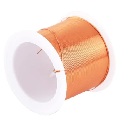 Imagen de alambre de cobre 50 g, 0,47 mm, cobre, imán laca bobina esmaltado