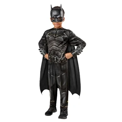 Imagen de Rubies Disfraz The Batman, Classic, DC Comics, Infantil, para niños, Talla S, 3 4 años (702979 S)