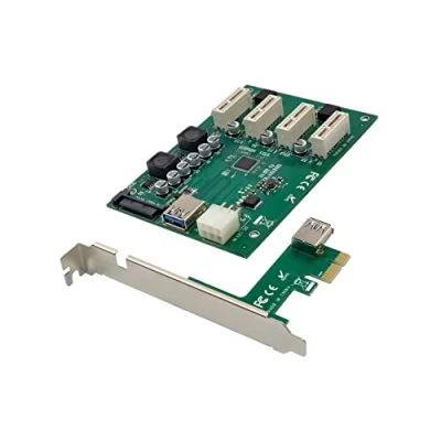 Imagen de Conceptronic PCI Express Card PCIe x1 to 4 Expan.Kit