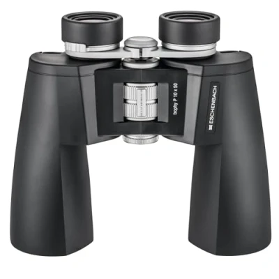 Imagen de Eschenbach Optik Trophy P Prismáticos (10 x 50 mm, Luminosos, robustos, Resistentes a la Intemperie, observación de Naturaleza), Color Negro
