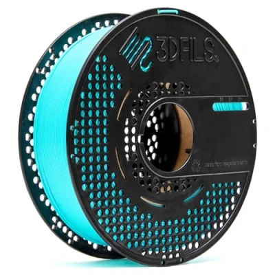 Imagen de 3DFILS Filamento PLA para impresión 3D Neat Winding esFil MAX: 1.75 mm,1Kg,Turquesa