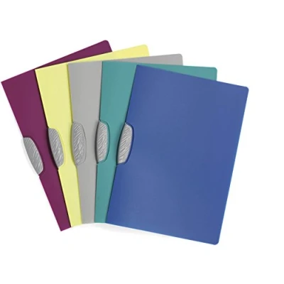 Imagen de Durable 226600 carpeta de clip swingclip Color, hecha PP, hasta 30 hojas A4, colores surtidos, paquete 25