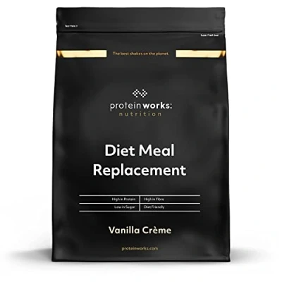 Imagen de THE PROTEIN WORKS Sustituto de Comida Dietético Rico En Nutrientes Vitaminas Potenciadoras del Sistema Inmune Asequible, Saludable &amp; Rápida Crema Vainilla 1kg