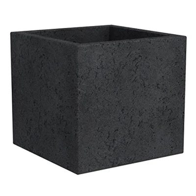 Imagen de Scheurich Macetero C Cube 29 x 27 cm, Stony Black