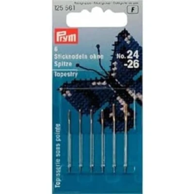 Imagen de Prym Tapestry Needles, Metal, Silver, 10.9 x 4.9 0.02 cm