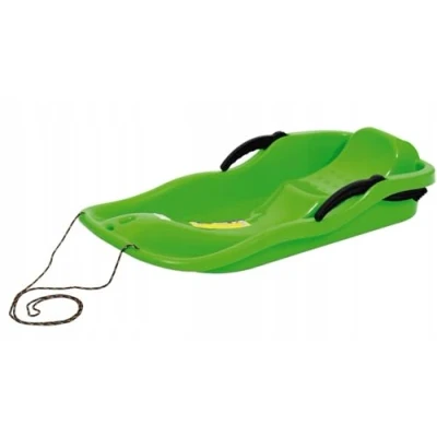 Imagen de Prosperplast Trineo RACE direccionable con frenos y cuerda, color verde