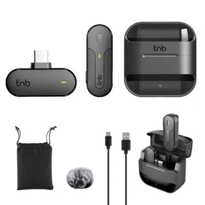 Imagen de Micrófono T&#039;nb Con Caja De Recarga Usb c