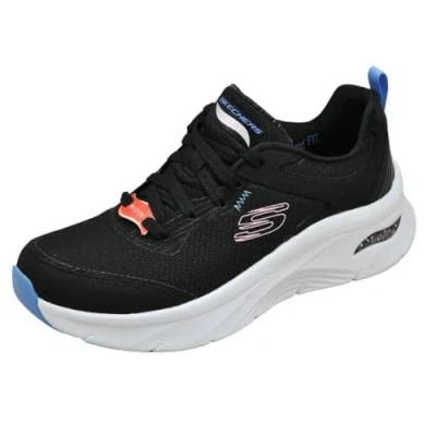 Imagen de Skechers Arch Fit D&#039;Lux Rich Facets, Zapatillas Mujer, Black/Multi, 37 EU