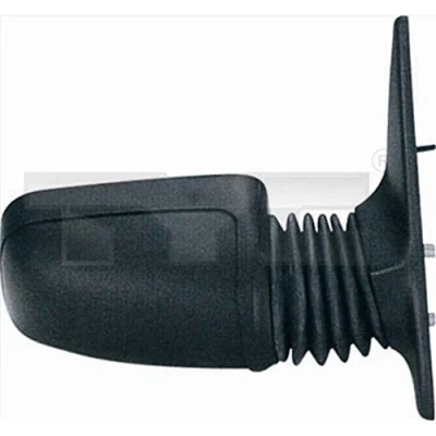 Imagen de espejo retrovisor Tyc 326 0010 izquierda negro plano, para ajuste manual PEUGEOT: 205 II Hatchback, I Hatchback