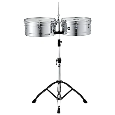 Imagen de Meinl Percussion Headliner Series Timbales cromo 13&quot; + 14&quot;, HT1314CH