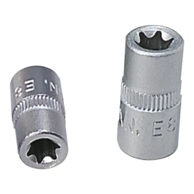 Imagen de KS TOOLS 911.4350 Piezas insertables de llave cubo DIN 3120, ISO 1174 E11 Acero cromo vanadio Torx exterior, Perfil en E moleteado