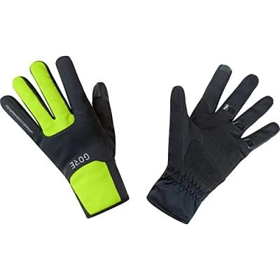 Imagen de GOREWEAR Guantes M GORE WINDSTOPPER Thermo, Black/Neon Yellow, 10