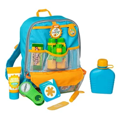 Imagen de Melissa &amp; Doug Let&#039;s Explore Juego de Senderismo 23 Piezas para niños pequeños, Juguetes a Partir 3 años