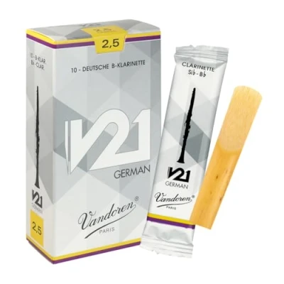 Imagen de Caña Vandoren clarinete Sib alemán V21 fuerza: 2 1/2