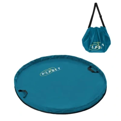 Imagen de Osprey Cambiador de Traje Neopreno, Bolso Impermeable al Aire Libre, portátil, Plegable y Resistente Agua, Bolsa Viaje, Verde Azulado, Talla única
