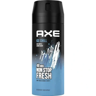 Imagen de Axe Ice Chill&quot; Desodorante en spray corporal para hombre, 3 unidades, 48H fresh, 150 ml