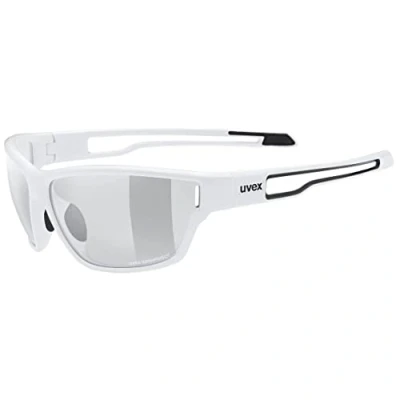 Imagen de Uvex Sportstyle 806 V, Gafas De Deporte Unisex Adulto, White/smoke, Talla Única