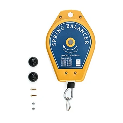 Imagen de QWORK® Spring Balancer, soporte retráctil primavera Balancer herramienta para línea de montaje retráctil, 0.5 1.5kg