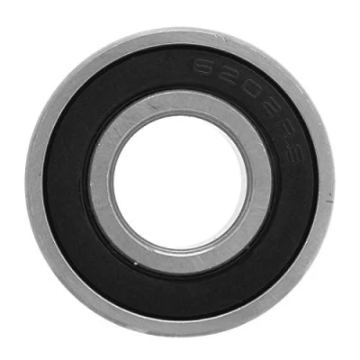 Imagen de rodamientos de bolas, 10 piezas rodamiento bolas ranura profunda 6202 2rs 15x35x11mm, acero sellados con goma doble cara