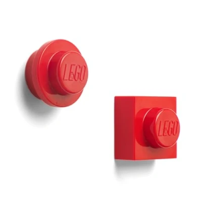 Imagen de Room Copenhagen Juego de imanes Lego, Rojo, One Size, 2