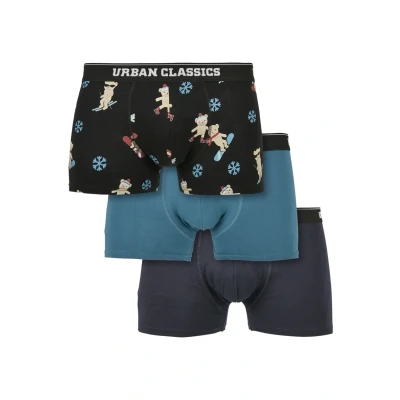 Imagen de Urban Classics Boxer, Hombre, Talla: Medium, Teddy aop+jasper+navy