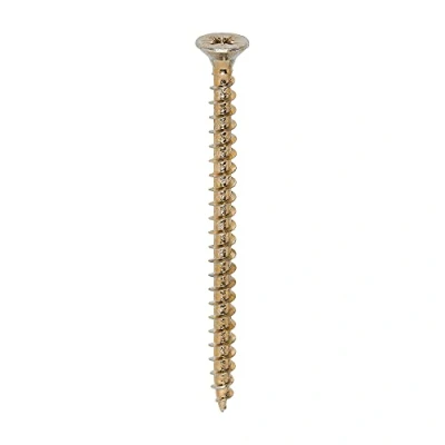 Imagen de TIMco 50070SOLOC Pz2 Csk Zyp Pasivado Solo Woodscrew Amarillo