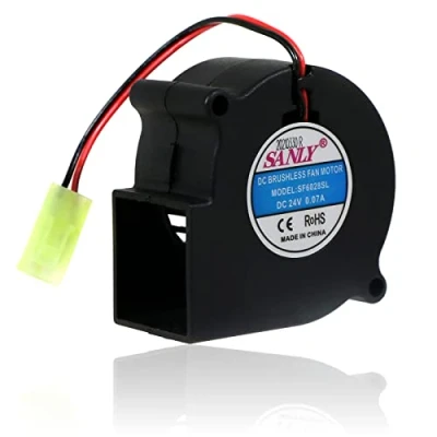 Imagen de SPARES2GO Unidad de Ventilador Calentador Eléctrico compatible con Dimplex DC 24V