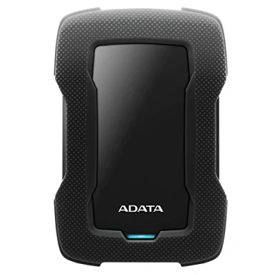 Imagen de ADATA Unidad de Disco Duro Externa HD330 Negro 2TB USB 3.2 Gen.1 Mantiene Sus Datos Seguros con una Carcasa Silicona en el Exterior
