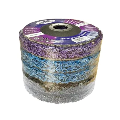 Imagen de Juego de discos limpieza, abrasivos CSD, diámetro 125 mm, 5 unidades MIX, disco limpieza grueso, costuras soldadura Ntdistannen Sie Farbe, óxido y oxidación