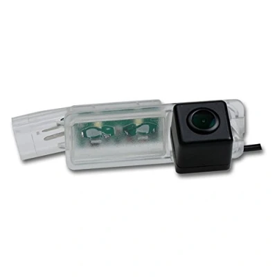 Imagen de Dynavsal HD Cámara de Marcha Atrás Impermeable Alta Definición y Amplio Ángulo Visión Trasera para VW Golf5/V/Golf7 MK7/VII/Passat CC/Skoda Scirocco/Seat Leon/Seat Leon 5F/Lamando
