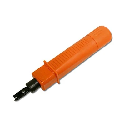 Imagen de Herramienta de trabajo DigiTus LSA Tipo bloque terminales 110 Jack Keystone Extender gancho Blade desbloqueo, Naranja