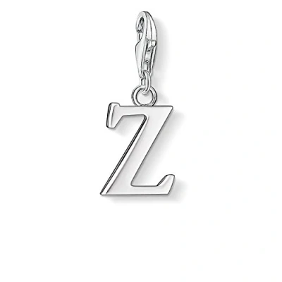 Imagen de Thomas Sabo Charm con Cierre para Mujer de Plata Ley 925/1000, Letra Z