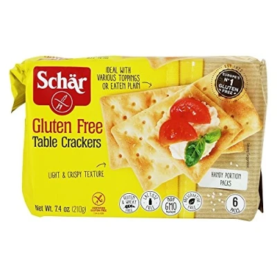 Imagen de Schar Gluten Free Table Crackers, 7.4 Ounce (Pack of 3)