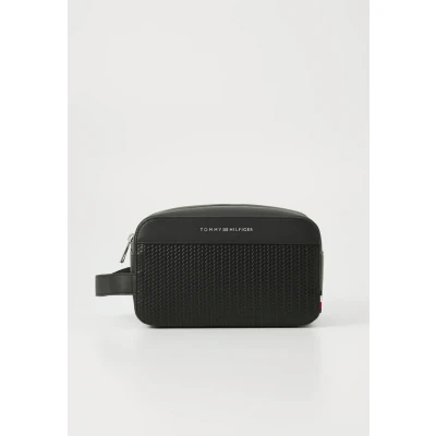 Imagen de Tommy Hilfiger TH Woven Washbag Am0am13838, Neceser para Hombre, Black (Black), One Size