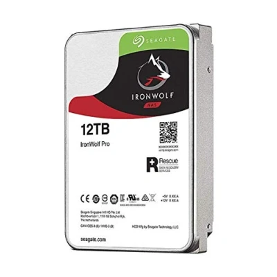 Imagen de Seagate IRONWOLF Pro Disco Duro 12TB 3.5&#039;&#039;SATA 6GB/S 7200RPM BFER 256MB ST12000NE0008