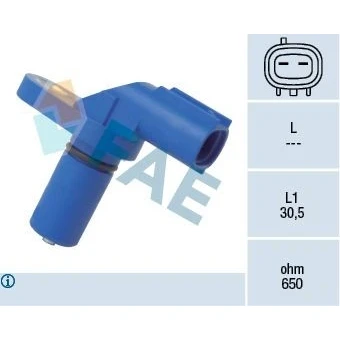 Imagen de FAE 79255 Sensor de revoluciones, caja automática TOYOTA: Land Cruiser Prado 120