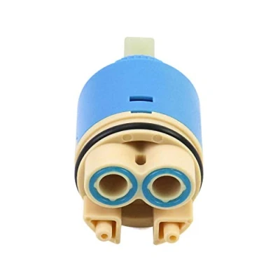 Imagen de QWORK Cartucho para Grifo de 35 mm cocina, Válvula Monomando con distribuidores