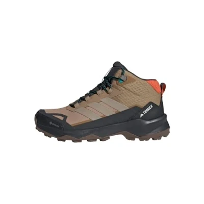 Imagen de adidas Terrex Skychaser AX5 Mid Gore Tex Hiking Shoes, Zapatos de Senderismo Hombre, Cardboard/Blanch Cargo/Semi Impact Orange, 46 2/3 EU