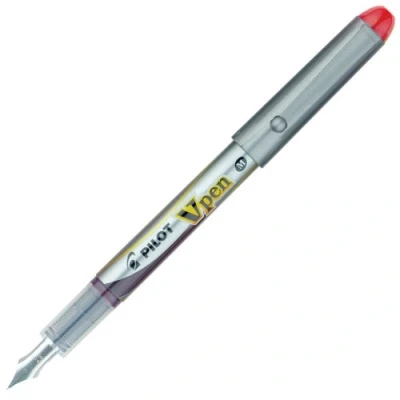 Imagen de Pilot SVP 4M R Pluma estilográfica desechable (12 unidades), color rojo