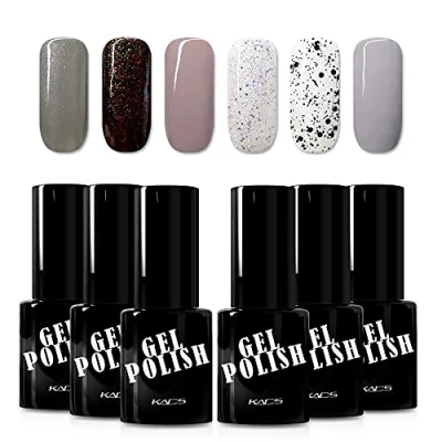Imagen de KADS gel Nail Polish Semipermanentes Soak Off UV LED Esmalte de uñas en 6 colores 9.5ml / pcs