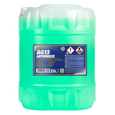 Imagen de MANNOL AG13 Hightec MN4013 20 Anticongelante SAE J1034, AFNOR NF R15 601, ASTM D3306, D4340, D4985, BS 6580:2010, NATO S 759 verde