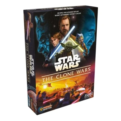 Imagen de Z MAN Star Clone Wars A Board Game with The Pandemic System Juego, Color Multicolor, Colorido, Talla única (Asmodee ZMND0027)