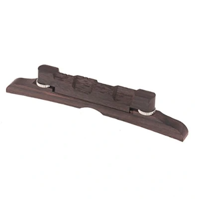Imagen de Muisclily 114mm Compensado Ajustable Puente de Palisandro para Mandolina