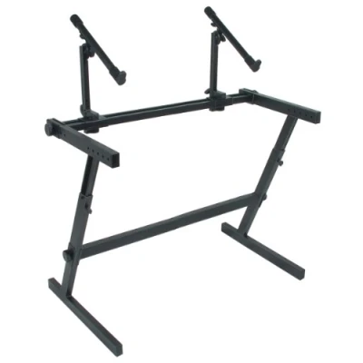 Imagen de Quik Lok Z 726L Soporte para teclado (2 niveles), color negro
